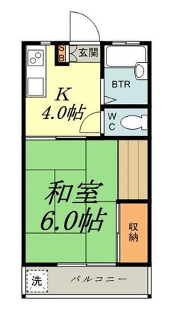 コーポエクシードの物件間取画像